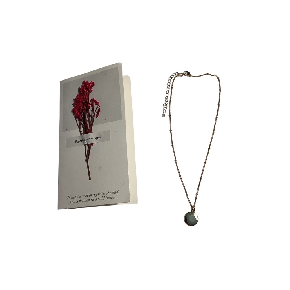 Concise Royal Disc Initial B Necklace‎ Women Gold Tone Pendant Y2K Aesthetic